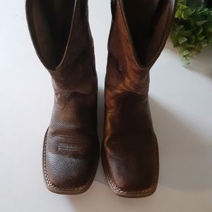 Kid's Ariat Square Toe Cowboy Boots